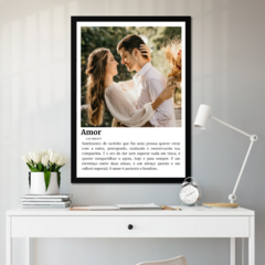 Quadro Significado do Amor