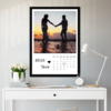 Quadro Calendário do Amor