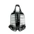 Mochila Zafira Silver - Carolina Gammariello