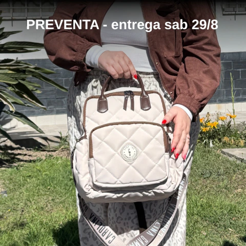 Mochila Mini XL Rose Choco · Preventa entrega 29/8