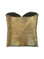Top dorado straples - Zara - Talle M en internet