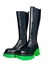 Botas negras suela verde Paruolo - Talle 40 - Theblackhangerr