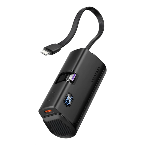Cargador Portatil Power Bank Light+ USB C 20W 4800mah Vention