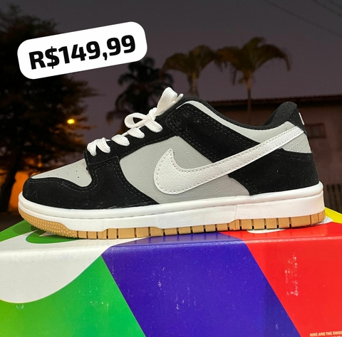 Dunk Low Pro - Branco/Cinza/Preto