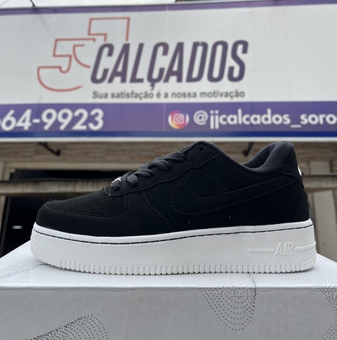 Air Force Especial - Preto Camurça