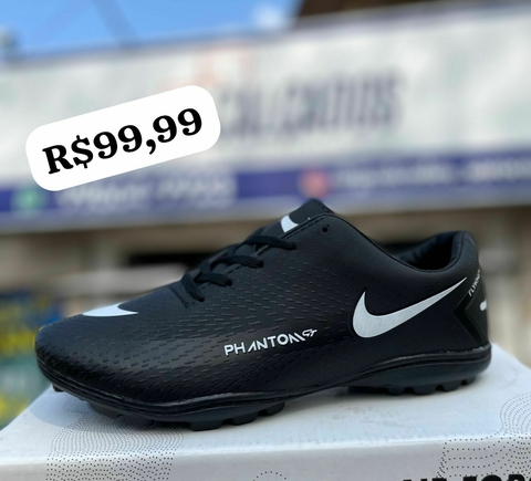 Chuteira N Society - Preto/Branco