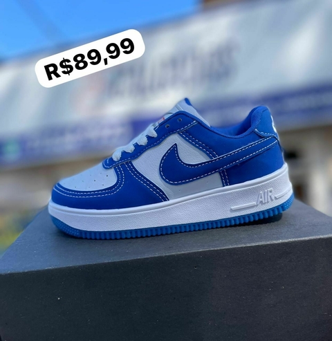 Air Force Infantil - Branco/Azul