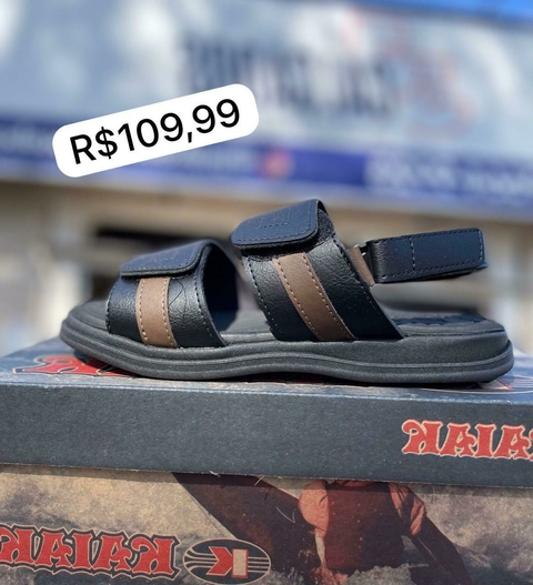 Sandália Masculina - Preto