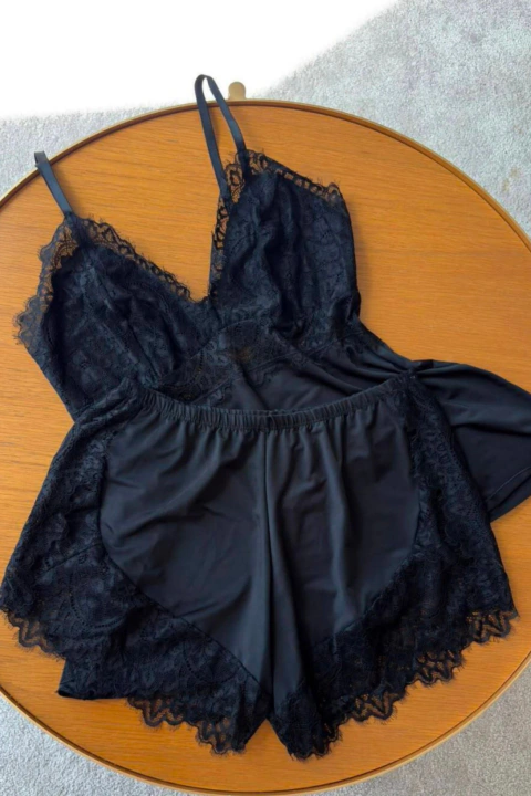 Baby-doll Aurora | PRETO