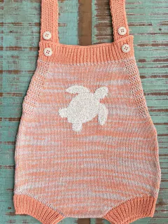 Romper Tartaruga Cantaloupe