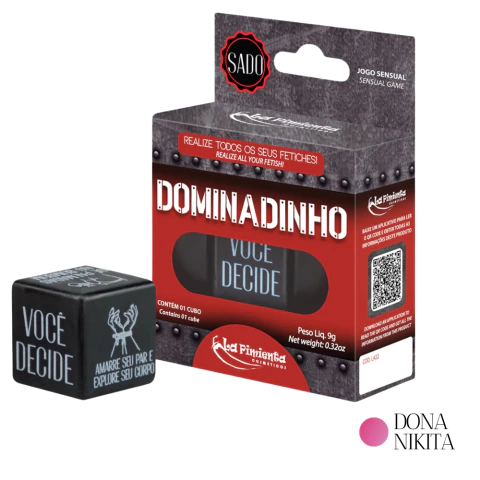 Jogo de Dados Eróticos Dominadinho Jogo Sensual BDSM Dadinho La Pimienta