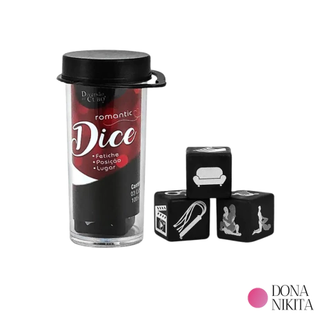 Dados Eróticos com Fetiche, Posição e Lugar Diversão ao Cubo