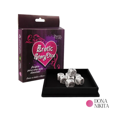 Erotic Story Dice Jogo Erótico para Casal Diversão ao Cubo - comprar online