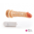 Pênis Real Dick Ultra Realístico Com Vibro e Ventosa 17 X 4,2 CM