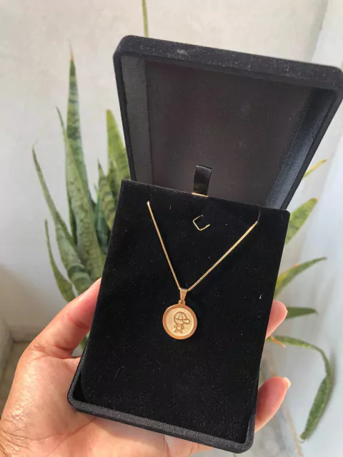 Mandala de Filho (a) Banhado a Ouro