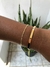 Mix de Pulseira e Bracelete Banhado a Ouro na internet