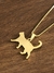 Gatinho Banhado a Ouro - comprar online