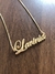 Colar de Nome Personalizado