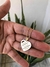 Colar de Coração Personalizado Banhado a Ouro 18k - loja online