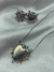 Conjunto Coração Pedras coloridas - loja online