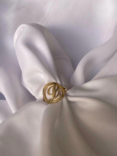 Anel Oval Personalizado