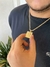 Corrente Masculina Cordão Baiano com Pingente de Inicial Personalizada na internet