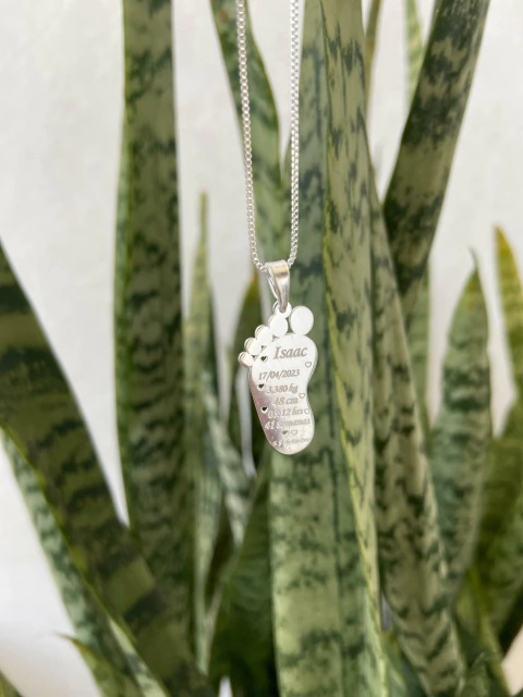 Colar Pézinho Dados do Nascimento