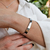 Bracelete Liso Square Elis Banho Ródio Branco na internet