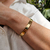 Bracelete Liso Square Elis Banho Ouro 18K - Trelori 