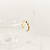 Piercing Fake Gominhos Elis Banho Ouro 18K