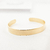 Bracelete Liso Square Elis Banho Ouro 18K na internet