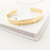 Bracelete Liso Square Elis Banho Ouro 18K - comprar online