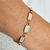 Pulseira Retângulos Coloridos Rita Banho Ouro 18k - Trelori 