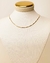 Choker Baguete Alongada e Bolinha
