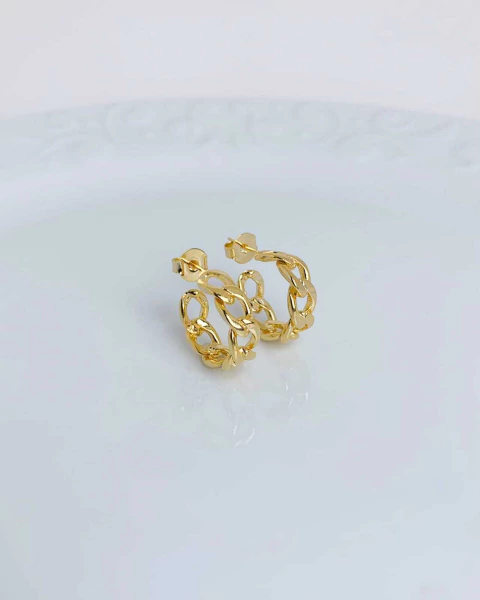 Brinco Argola Corrente