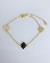 Pulseira Três Chapas Quadradas - comprar online