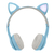 Diadema Inalámbrica PERFECT CHOICE kids Catto, Diadema, Azul