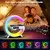 Bocinas Bluetooth multifunción, luz nocturna RGB