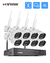 H.view-cámara de seguridad inalámbrica con Wifi, Kit de videovigilancia NVR pa - Todito Ventas