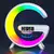 Bocinas Bluetooth multifunción, luz nocturna RGB