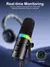Micrófono Dinámico USB/XLR, Conector de auriculares con silencio táctil - comprar en línea