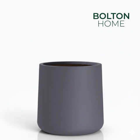 Maceta Gota Gris Grafito - comprar online