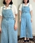Jardineira Blue Jeans