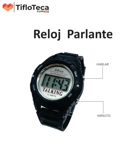 Reloj pulsera parlante