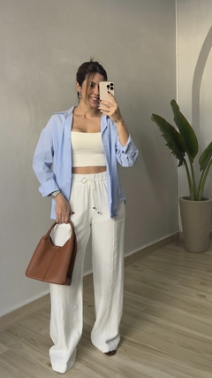 Camisa listrada Matilde na internet