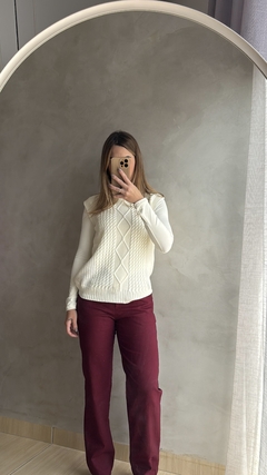 Colete tricô Brigitte - ByGabrielaMaldonado