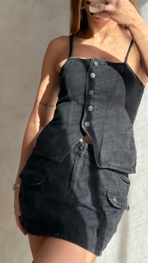 Saia cargo Alcance urban black - comprar online