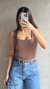 Body com decote Lari - comprar online