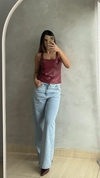 Blusa Noor couro fake