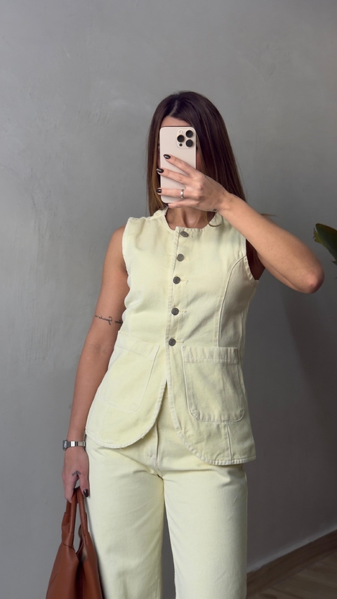 Colete Serena Alcance amarela